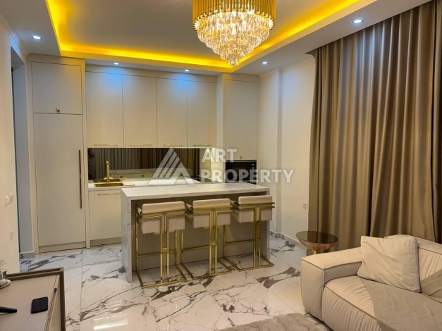 Квартира 1+1 с мебелью в Махмутларе, комфорт в 800 метрах от моря - Ракурс 27