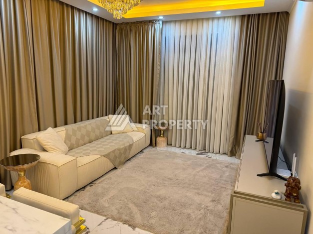 Квартира 1+1 с мебелью в Махмутларе, комфорт в 800 метрах от моря - Ракурс 30