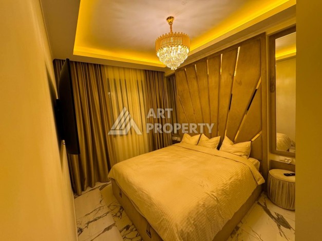 Квартира 1+1 с мебелью в Махмутларе, комфорт в 800 метрах от моря - Ракурс 31