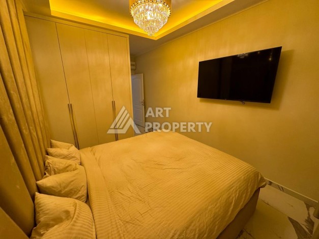 Квартира 1+1 с мебелью в Махмутларе, комфорт в 800 метрах от моря - Ракурс 35