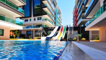 Элитная квартира 1+1 на первой береговой линии с панорамным видом на море в Каргыджаке - Ракурс 11