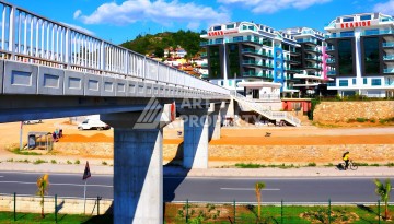 Элитная квартира 1+1 на первой береговой линии с панорамным видом на море в Каргыджаке - Ракурс 16