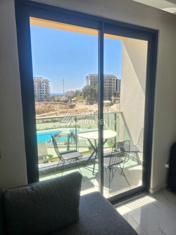 Квартира 1+1 в резиденции люкс класса, 40 кв.м. Авсаллар, Алания - Ракурс 4