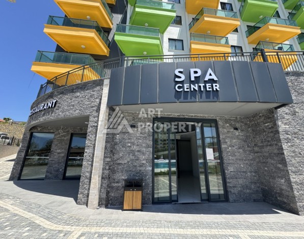 Квартира 1+1 в резиденции люкс класса, 40 кв.м. Авсаллар, Алания - Ракурс 7