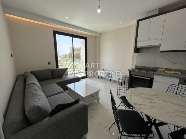 Квартира 1+1 в резиденции люкс класса, 40 кв.м. Авсаллар, Алания - Ракурс 12