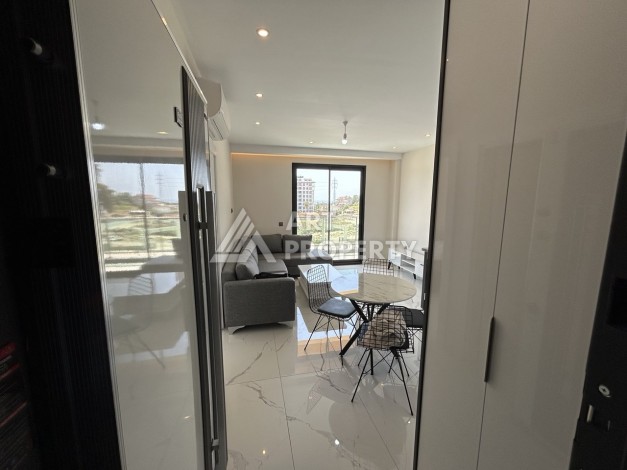 Квартира 1+1 в резиденции люкс класса, 40 кв.м. Авсаллар, Алания - Ракурс 23