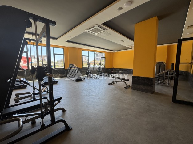 Квартира 1+1 в резиденции люкс класса, 40 кв.м. Авсаллар, Алания - Ракурс 34