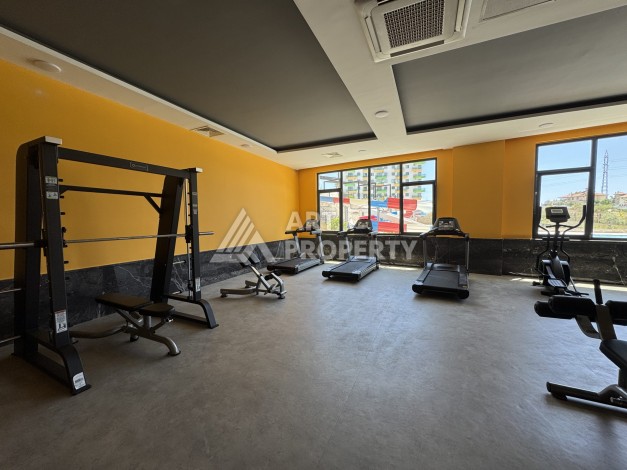 Квартира 1+1 в резиденции люкс класса, 40 кв.м. Авсаллар, Алания - Ракурс 35