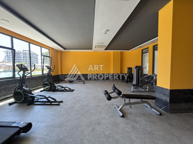 Квартира 1+1 в резиденции люкс класса, 40 кв.м. Авсаллар, Алания - Ракурс 38