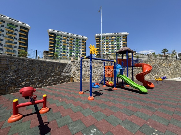 Квартира 1+1 в резиденции люкс класса, 40 кв.м. Авсаллар, Алания - Ракурс 43