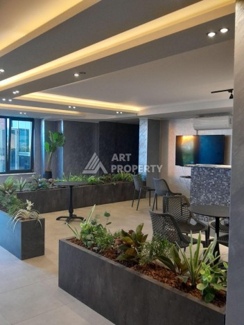 Квартира 1+1 с мебелью в Каргыджаке, 50 кв.м. Резиденция с инфраструктурой отельного типа - Ракурс 6