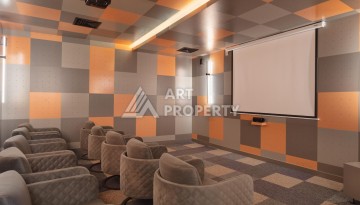 Премиальная квартира 1+1 с панорамным видом на море на первой линии в Каргыджаке - Ракурс 3