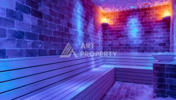 Премиальная квартира 1+1 с панорамным видом на море на первой линии в Каргыджаке - Ракурс 7