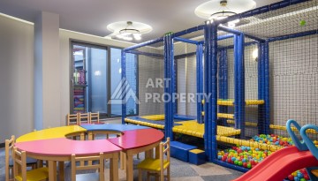 Премиальная квартира 1+1 с панорамным видом на море на первой линии в Каргыджаке - Ракурс 17