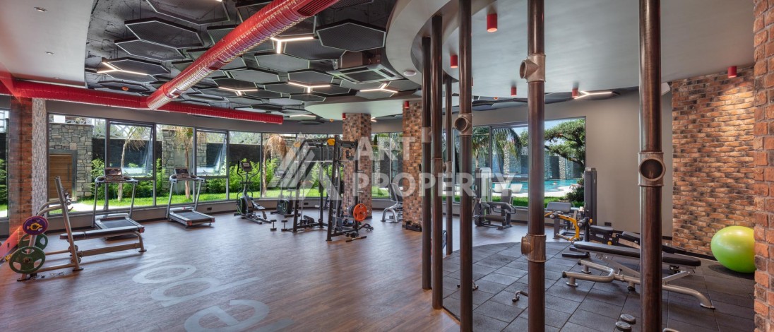 Премиальная квартира 1+1 с панорамным видом на море на первой линии в Каргыджаке - Ракурс 19