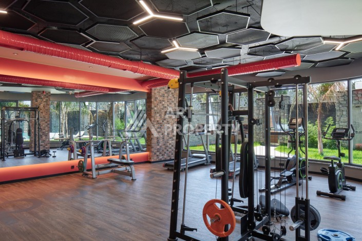 Премиальная квартира 1+1 с панорамным видом на море на первой линии в Каргыджаке - Ракурс 27