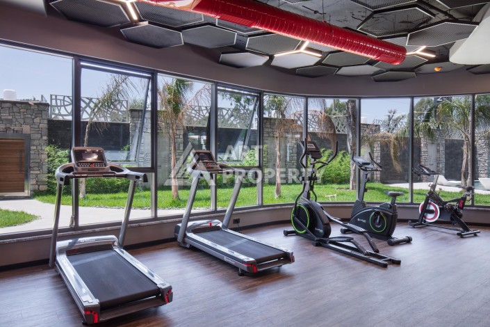 Премиальная квартира 1+1 с панорамным видом на море на первой линии в Каргыджаке - Ракурс 28