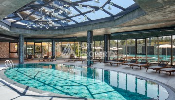 Премиальная квартира 1+1 с панорамным видом на море на первой линии в Каргыджаке - Ракурс 30