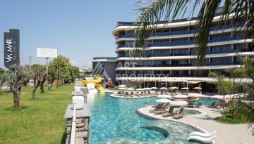 Премиальная квартира 1+1 с панорамным видом на море на первой линии в Каргыджаке - Ракурс 33