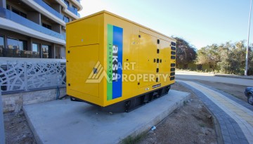 Премиальная квартира 1+1 с панорамным видом на море на первой линии в Каргыджаке - Ракурс 37