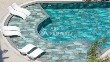 Премиальная квартира 1+1 с панорамным видом на море на первой линии в Каргыджаке - Ракурс 46