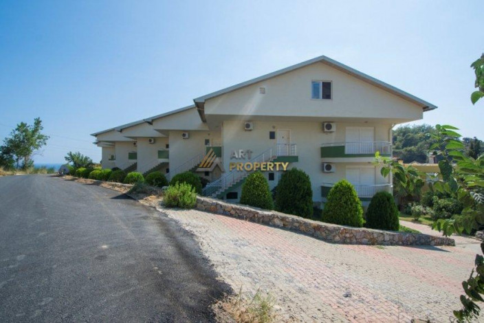 Меблированная двухуровневая квартира 3+1 с видом на Средиземное море в Газипаша, 135 м2 - Ракурс 30