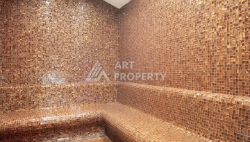 Премиальная квартира 1+1 с панорамным видом на море на первой линии в Каргыджаке - Ракурс 47