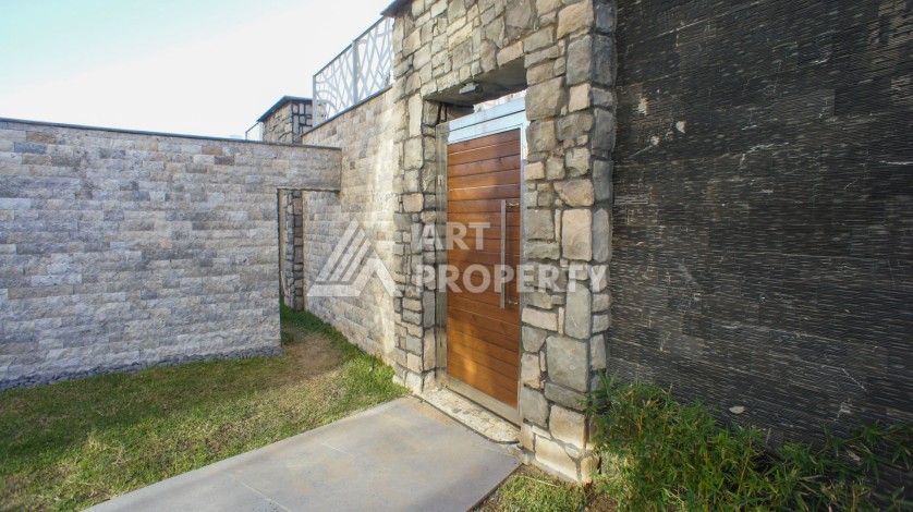 Премиальная квартира 1+1 с панорамным видом на море на первой линии в Каргыджаке - Ракурс 47