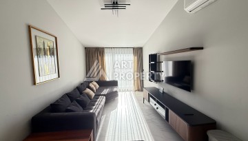 Премиальная квартира 1+1 с панорамным видом на море на первой линии в Каргыджаке - Ракурс 50