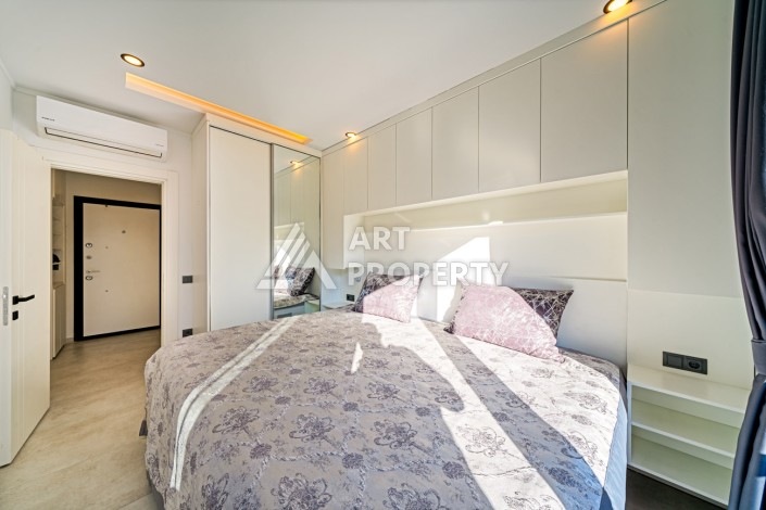 Квартира 1+1 с мебелью в центре Алании, 60 кв.м. - Ракурс 5