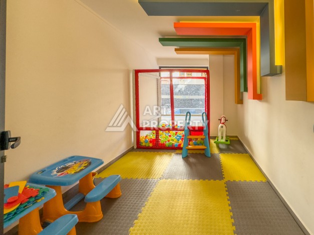 Квартира 1+1 с мебелью в центре Алании, 60 кв.м. - Ракурс 11