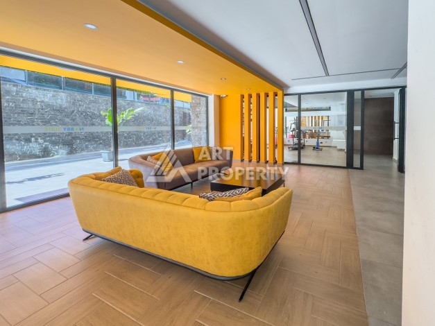 Квартира 1+1 с мебелью в центре Алании, 60 кв.м. - Ракурс 13