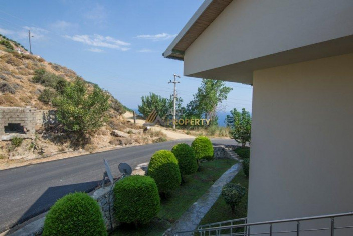 Меблированная двухуровневая квартира 3+1 с видом на Средиземное море в Газипаша, 135 м2 - Ракурс 33