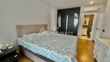 Просторная квартира 3+1 с отдельной кухней и видом на море в центре Алании - Ракурс 7