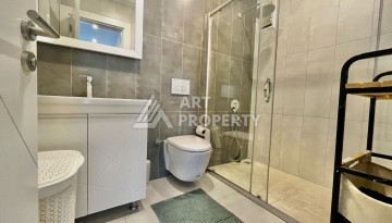 Просторная квартира 3+1 с отдельной кухней и видом на море в центре Алании - Ракурс 8