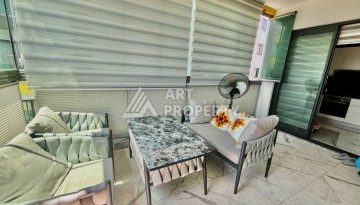 Просторная квартира 3+1 с отдельной кухней и видом на море в центре Алании - Ракурс 13