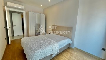 Просторная квартира 3+1 с отдельной кухней и видом на море в центре Алании - Ракурс 18