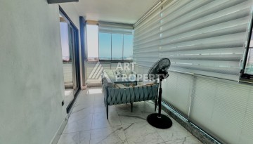 Просторная квартира 3+1 с отдельной кухней и видом на море в центре Алании - Ракурс 21