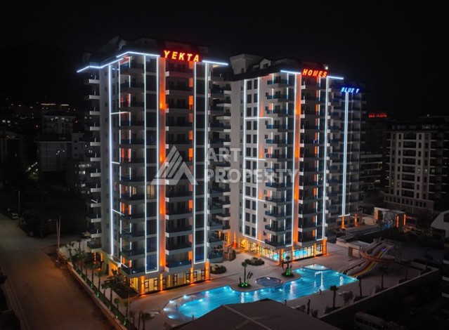 Срочная продажа квартиры 2+1 в новом комплексе с отельной инфраструктурой в Алании - Ракурс 0