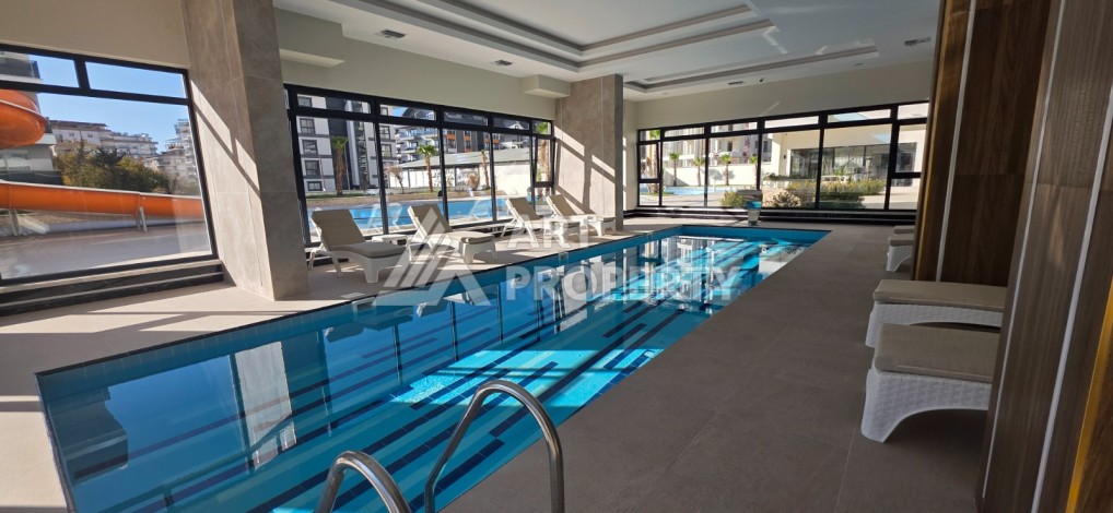 Срочная продажа квартиры 2+1 в новом комплексе с отельной инфраструктурой в Алании - Ракурс 3