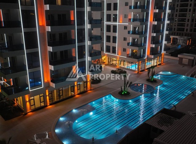 Срочная продажа квартиры 2+1 в новом комплексе с отельной инфраструктурой в Алании - Ракурс 19