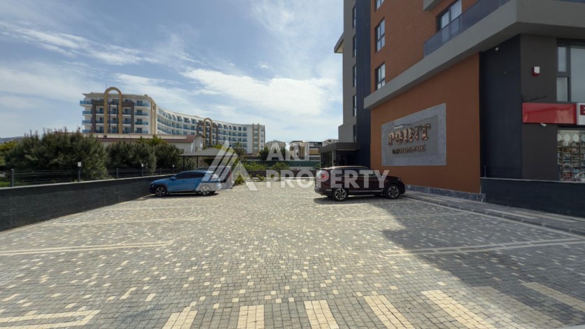 Новая квартира 1+1 с видом на море в районе Каргыджак, первая линия - Ракурс 2