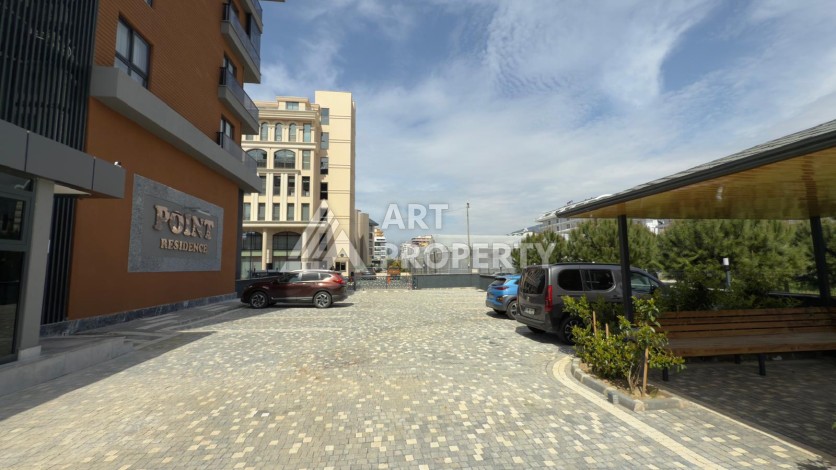 Новая квартира 1+1 в доме 2024 года в районе Каргыджак, 70 метров до моря - Ракурс 9