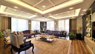 Эксклюзивная вилла 4+2 с панорамными видами на море и горы в районе Оба, Алания - Ракурс 1