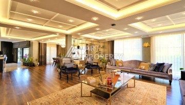 Эксклюзивная вилла 4+2 с панорамными видами на море и горы в районе Оба, Алания - Ракурс 4