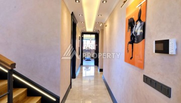 Эксклюзивная вилла 4+2 с панорамными видами на море и горы в районе Оба, Алания - Ракурс 16