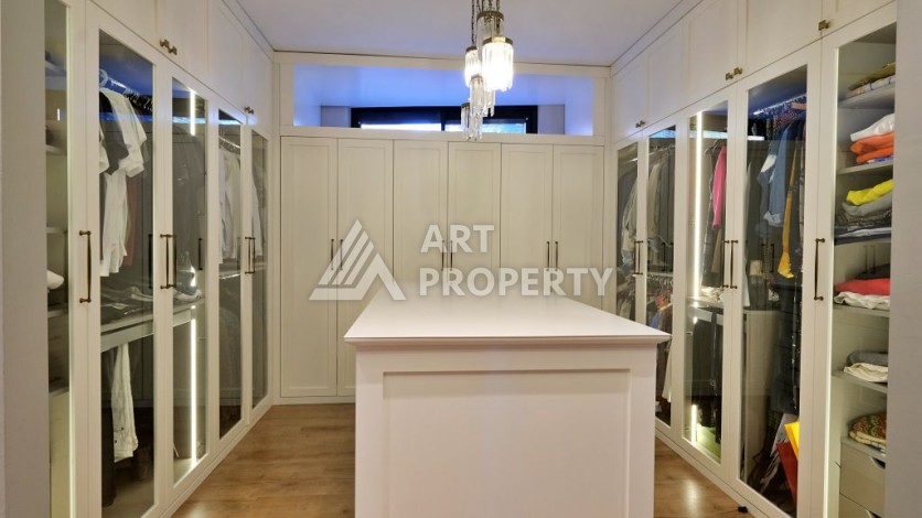 Эксклюзивная вилла 4+2 с панорамными видами на море и горы в районе Оба, Алания - Ракурс 16