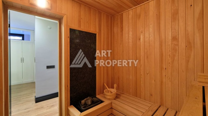 Эксклюзивная вилла 4+2 с панорамными видами на море и горы в районе Оба, Алания - Ракурс 29