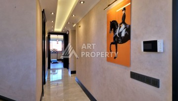 Эксклюзивная вилла 4+2 с панорамными видами на море и горы в районе Оба, Алания - Ракурс 33