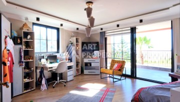 Эксклюзивная вилла 4+2 с панорамными видами на море и горы в районе Оба, Алания - Ракурс 35